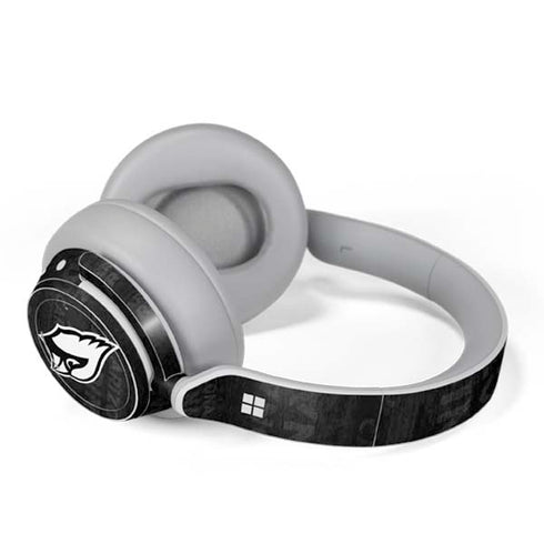NFL Arizona Cardinals Black & White Surface Headphones Skin